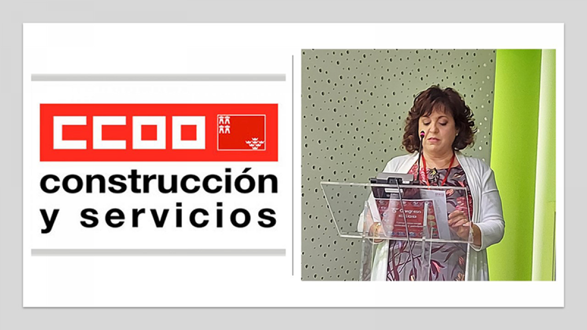 Mara Fernndez nueva Secretaria General de CCOO de Construccin y Servicios de Murcia