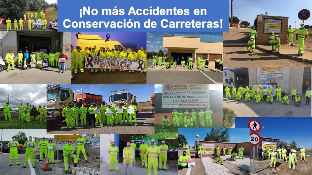 Portada Campaa No ms accidentes en Conservacin de Carreteras!