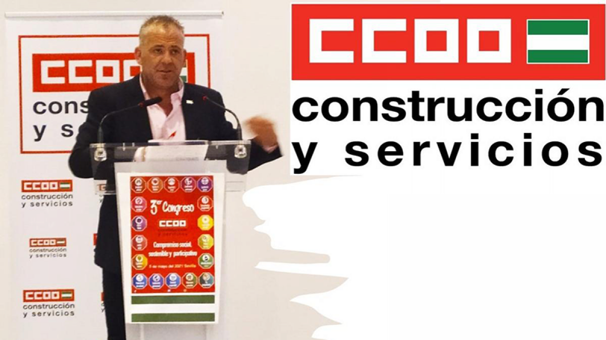 Jos Miguel Snchez Cano, reelegido secretario general de CCOO de Construccin y Servicios de Andaluca
