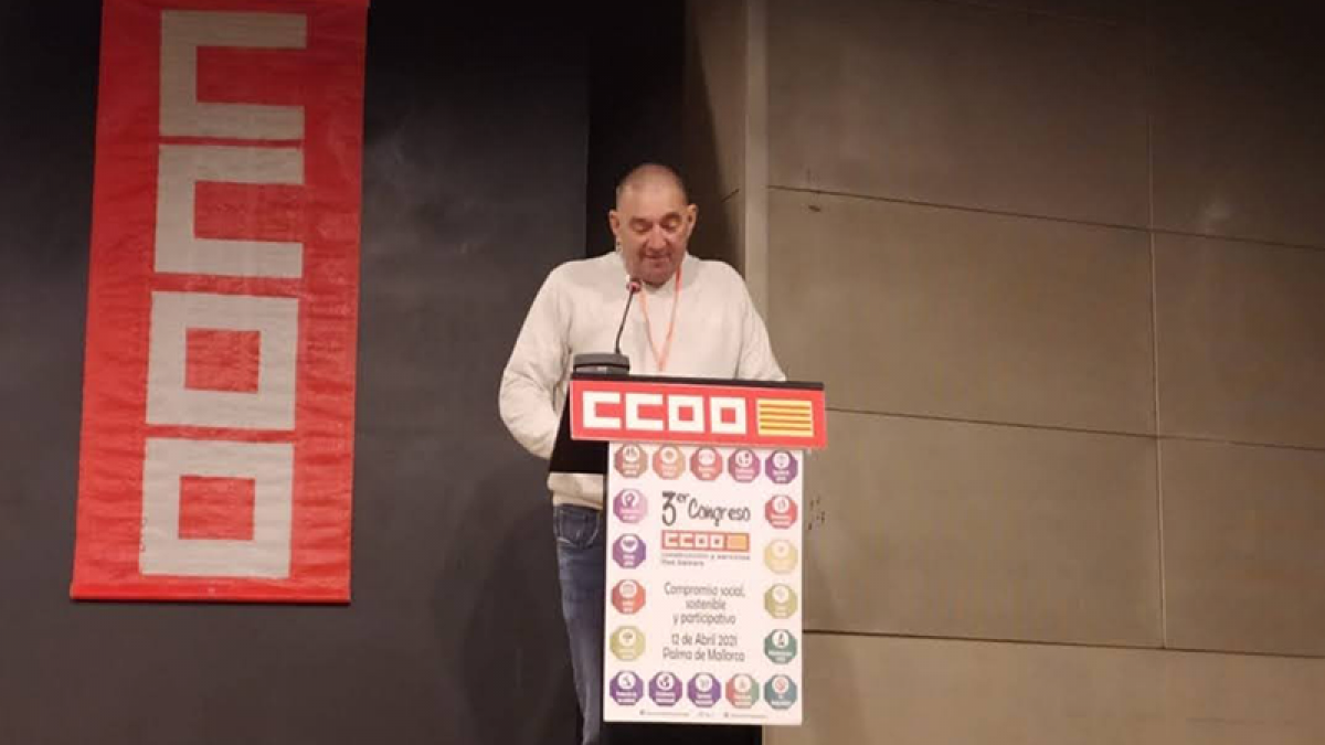 Miguel ngel Pardo revalida como Secretario General de CCOO de Construccin y Servicios de Baleares