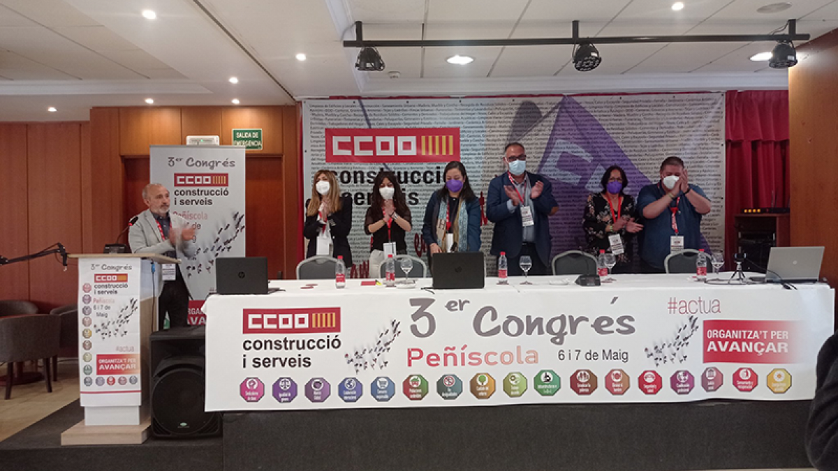 Comisin Ejecutiva CCOO de Construccin y Servicios Pas Valenci