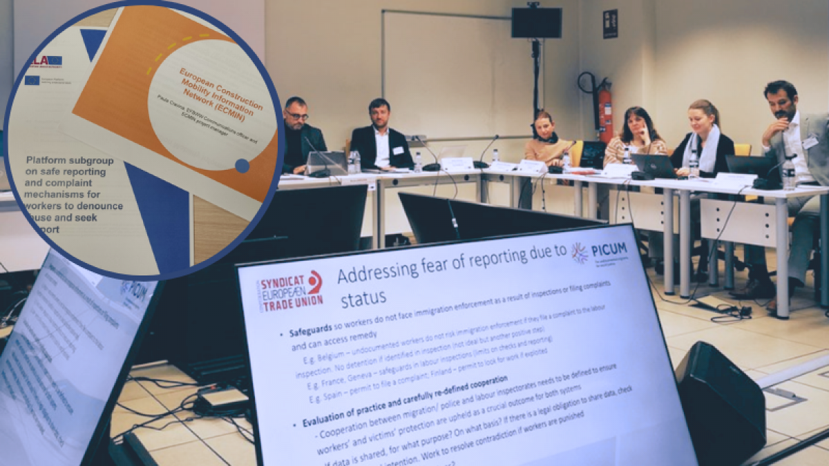CCOO del Hbitat participa en la reunin de la Autoridad Laboral Europea sobre mecanismos seguros de denuncia y quejas para personas trabajadoras